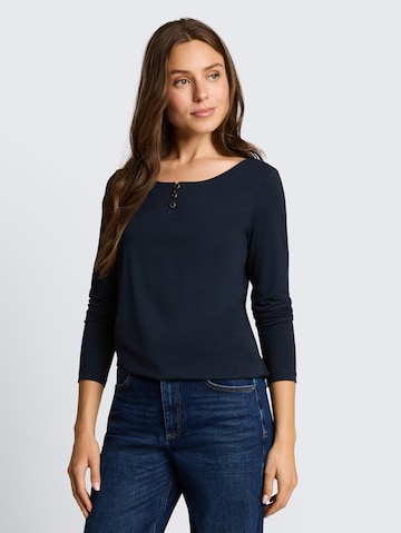TOM TAILOR Shirt in Blau: Vorderseite