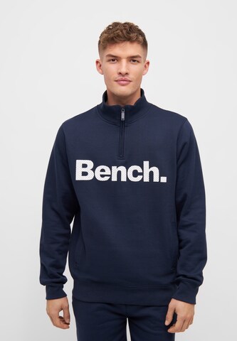 BENCH Sportsweatshirt in Blau: predná strana