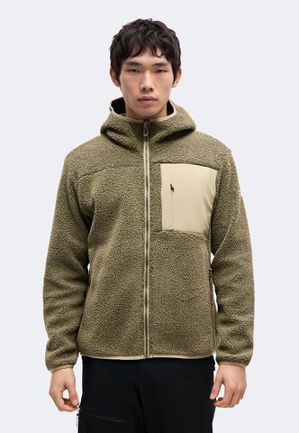 CMP - Chaqueta polar funcional en verde: frente