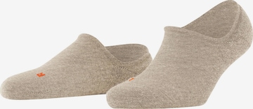 FALKE Füßlinge 'Keep Warm' in Beige: Vorderseite