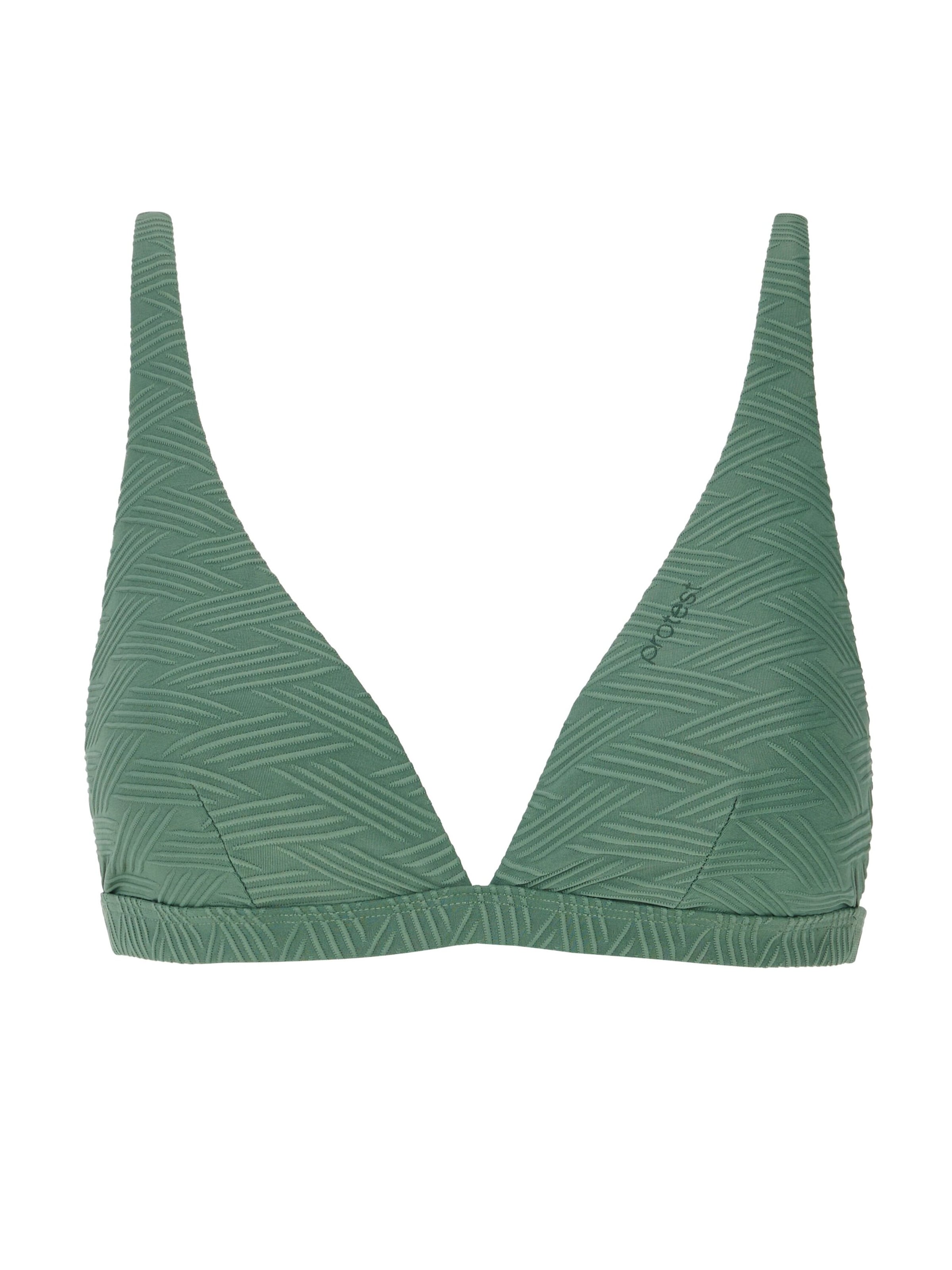 PROTEST Bikinitop 'MIXChub'‌‌ in Grün: Vorderseite