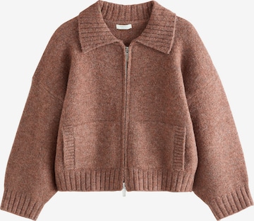 Next Strickjacke in Braun: Vorderseite