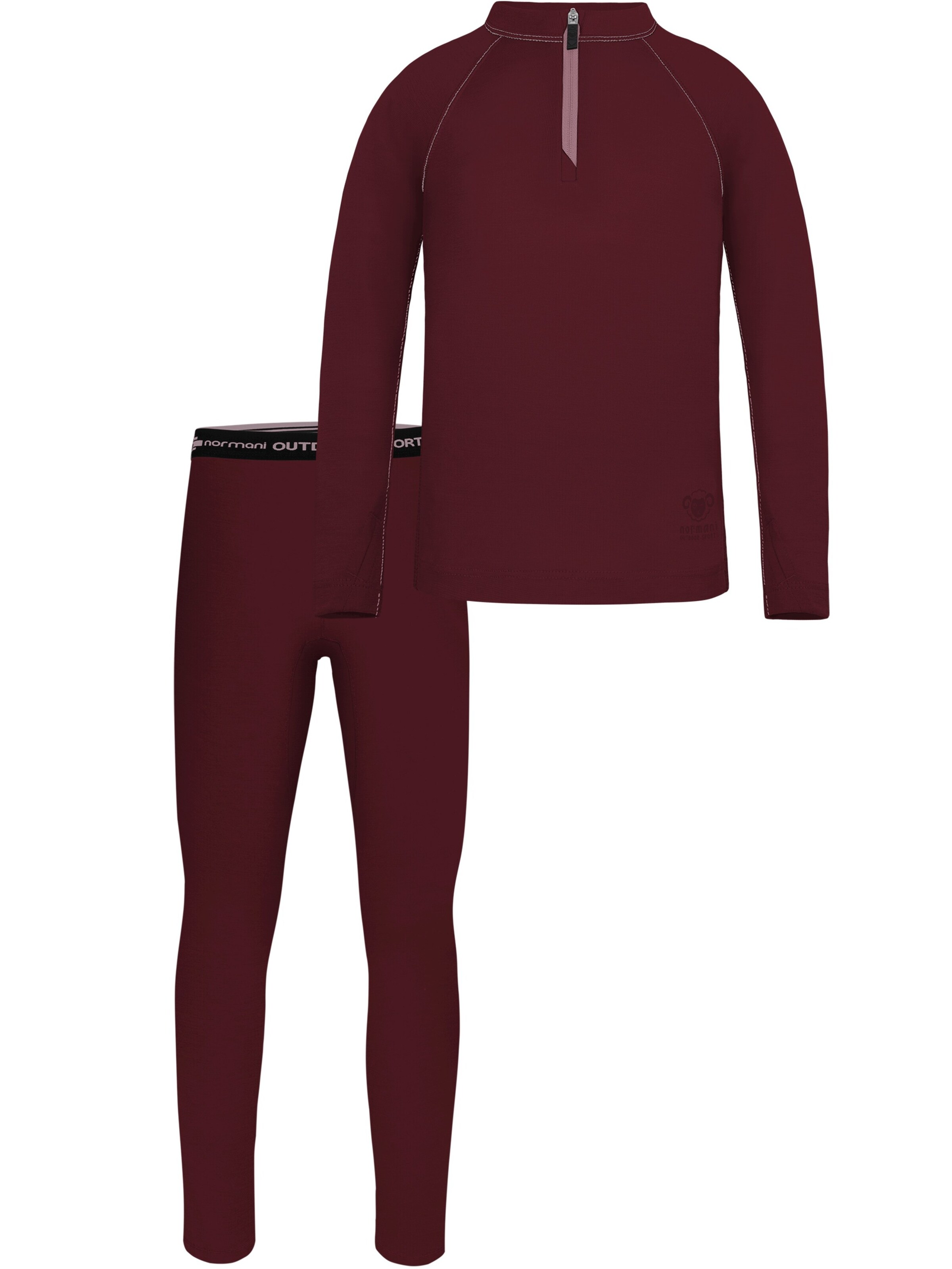 Ensemble de linge 'Nyapari Mackay' normani en rouge : devant