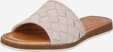 Apple of Eden Mules 'Holand' in Beige: front