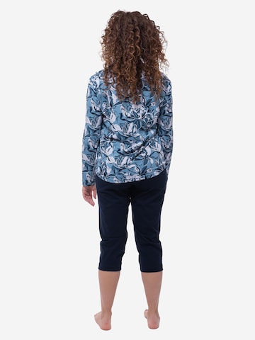 Ammann Pajama 'Night & Home' in Blue