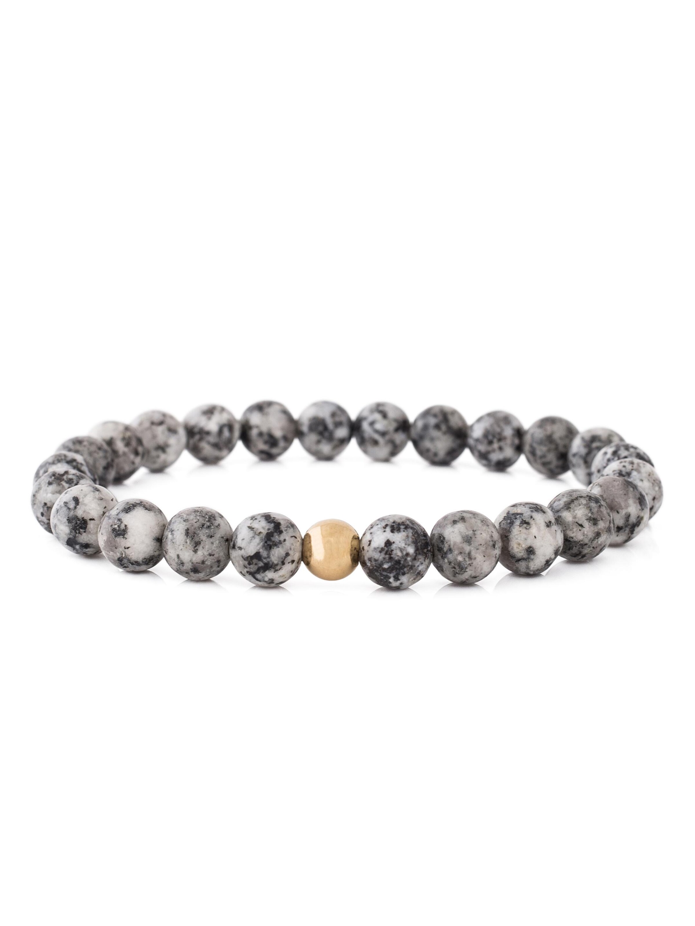 Akitsune Bracelet 'Globae' in Grey: front