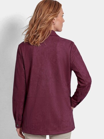 Goldner Übergangsjacke in Lila
