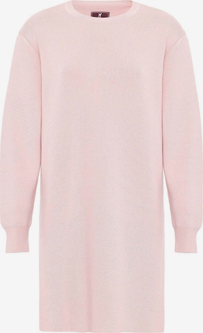 Abito in maglia di Williot in rosa: frontale