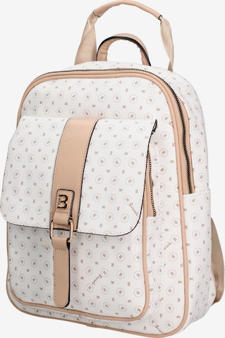 Sac à dos Briciole en blanc : devant