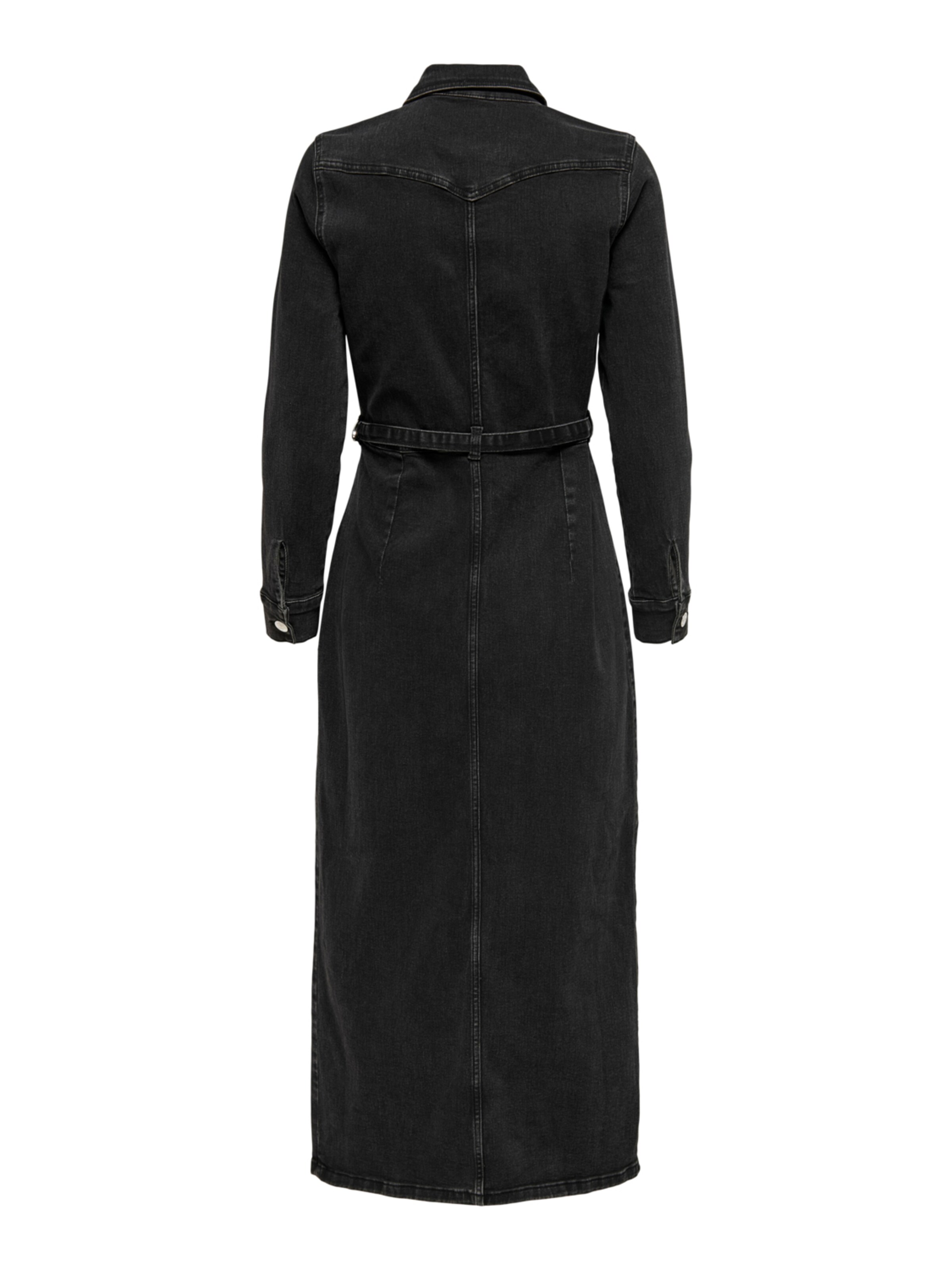 ONLY Платье-рубашка в Черный