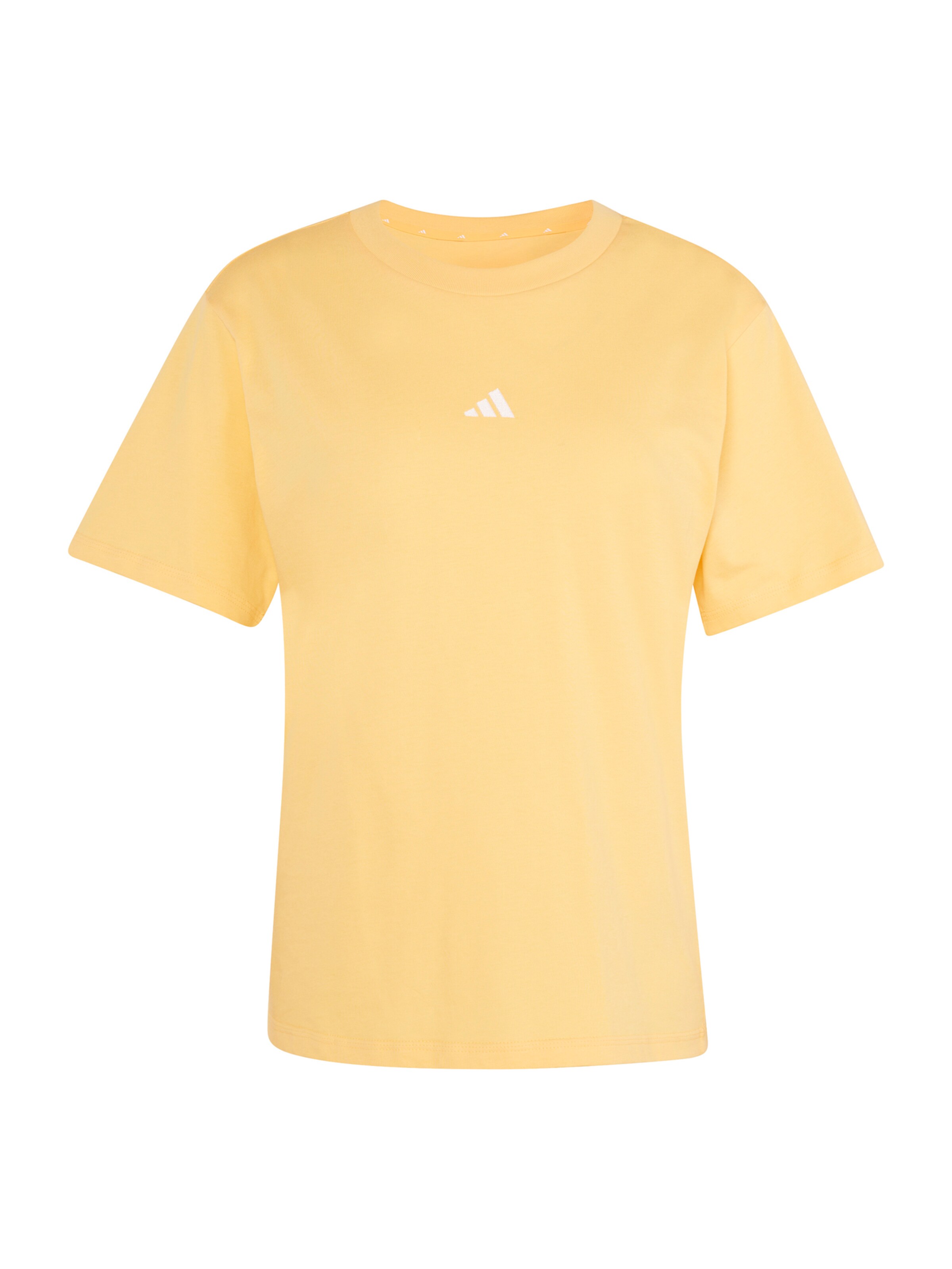 ADIDAS SPORTSWEAR Performance shirt 'Essentials' in Yellow: front