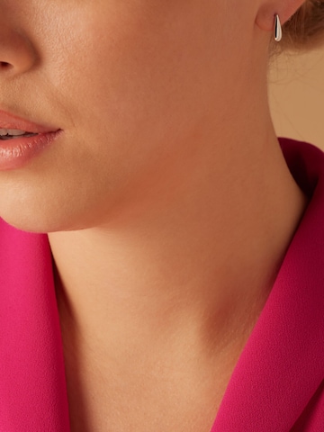 Boucles d'oreilles Lucardi en argent