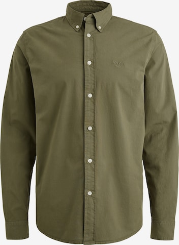 PME Legend Regular fit Business Shirt in Green: front