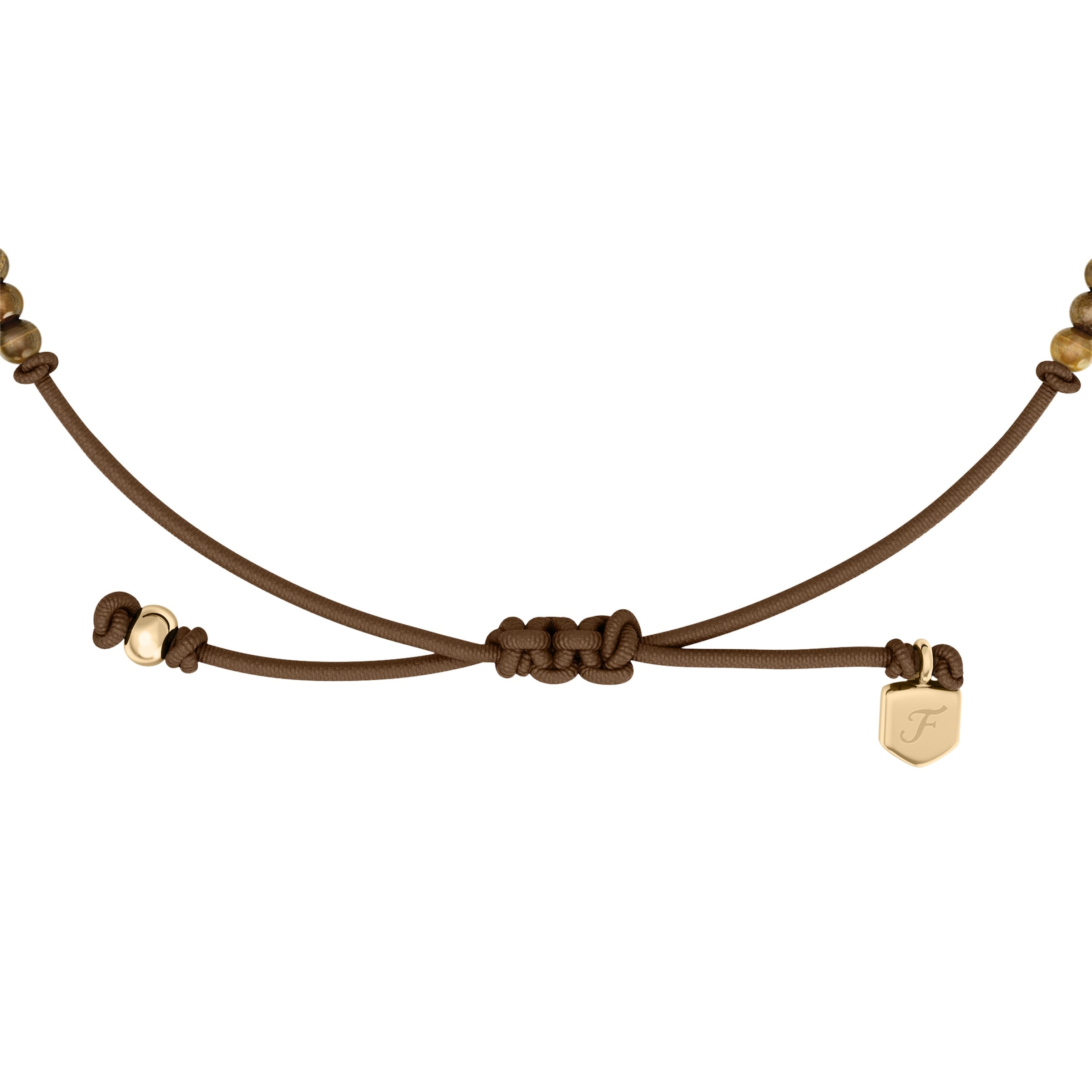 Bracelet FOSSIL en marron