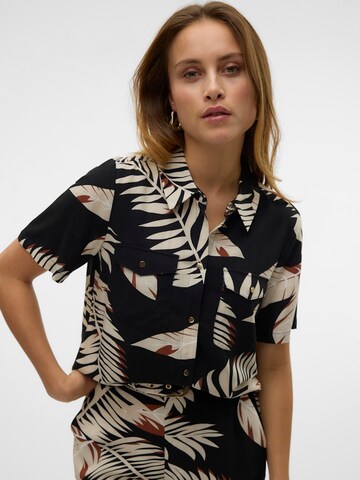VERO MODA Bluzka 'VMEASY JOY' w kolorze czarny