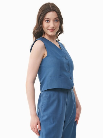 Organication Weste in Blau