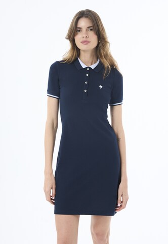 Robe Felix Hardy en bleu : devant