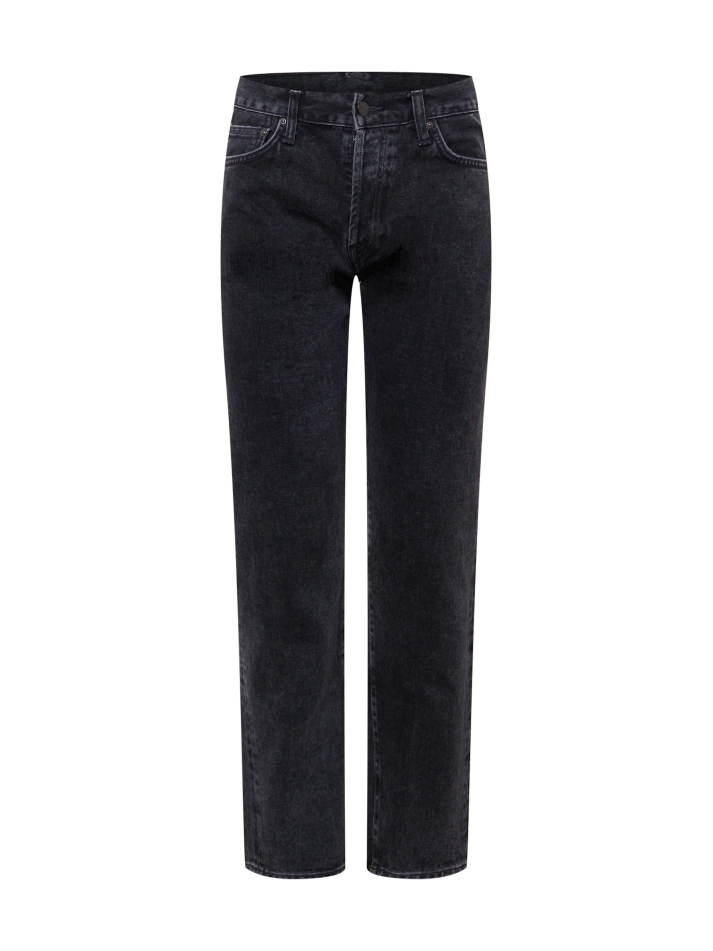 Carhartt WIP Normalny krój Jeansy 'Klondike' w kolorze czarny: przód