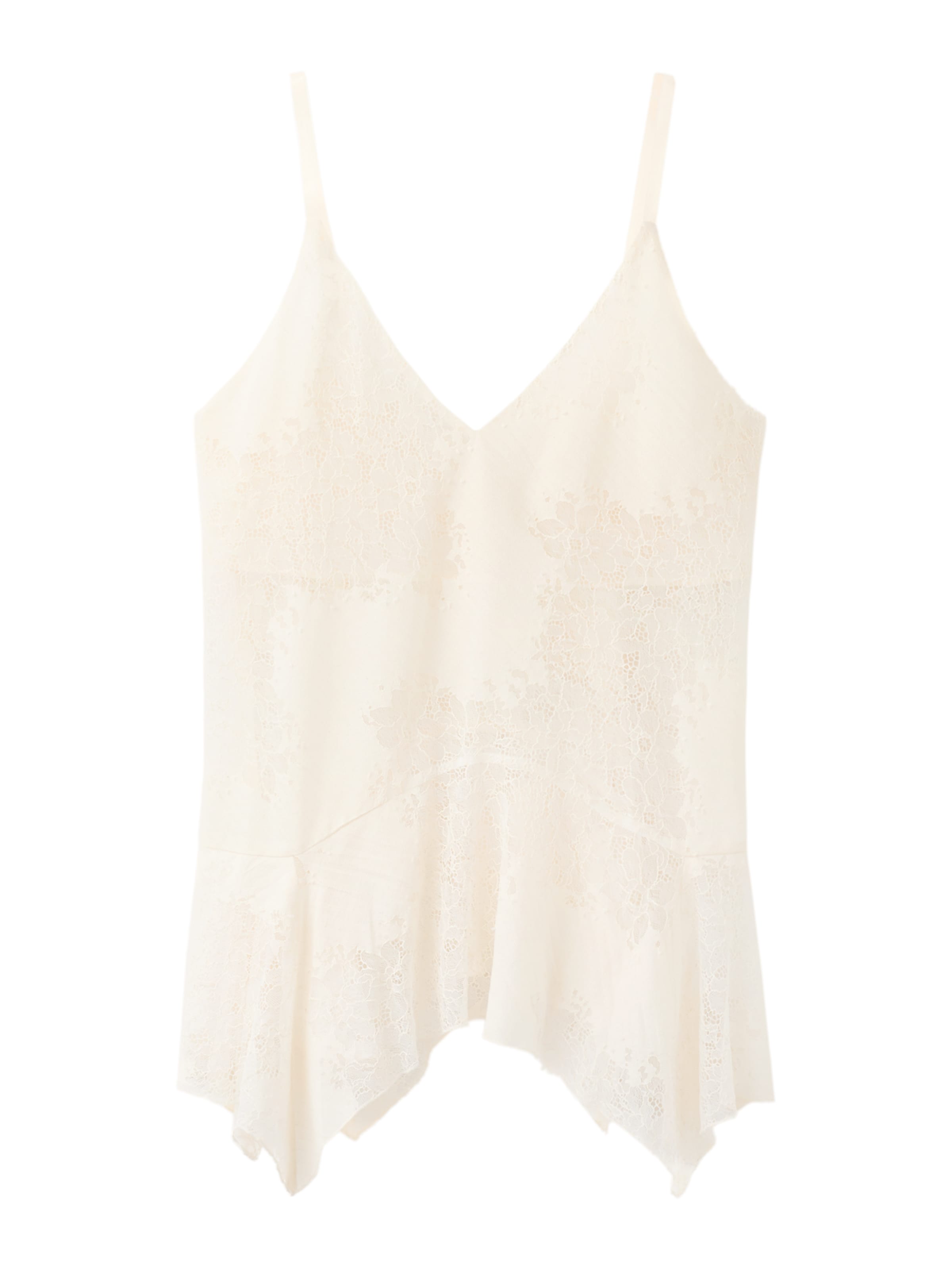 MANGO Top 'CRUMBLE' w kolorze beżowy: przód