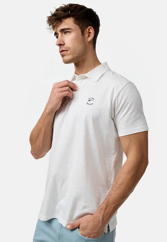 T-Shirt INDICODE JEANS en blanc