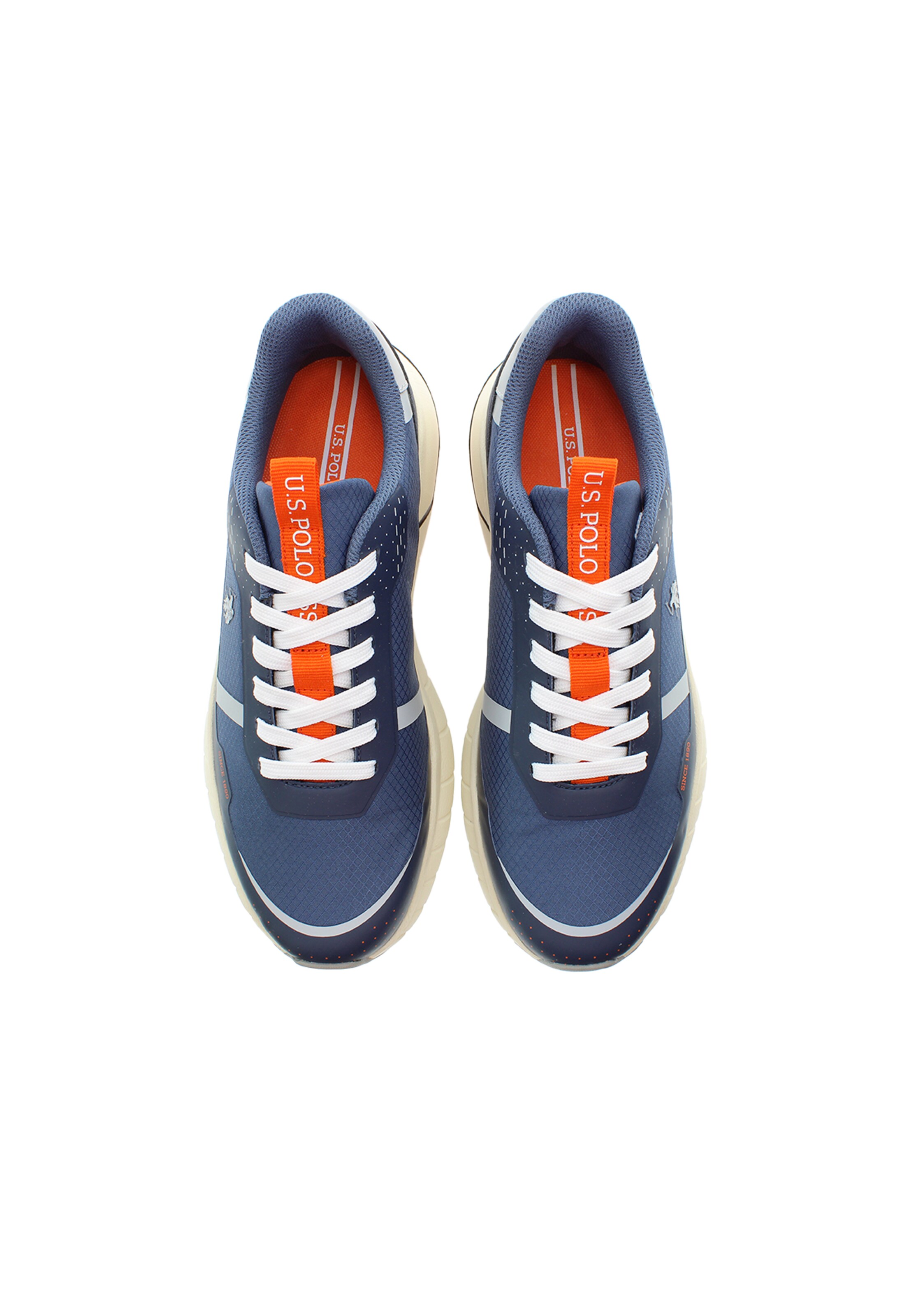 U.S. POLO ASSN. Sneakers laag 'Seth012' in Blauw