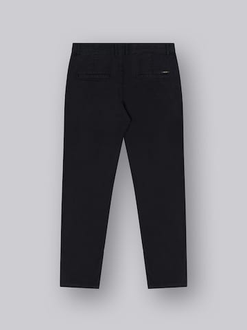 M.O.D MIRACLE OF DENIM Slimfit Lærredsbukser i sort