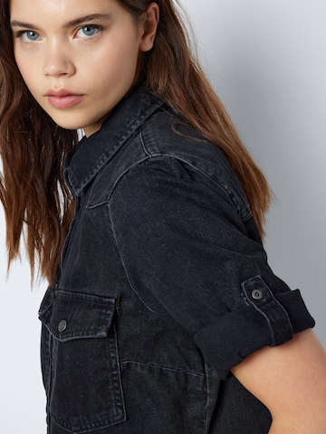 Noisy may - Vestido camisero en negro