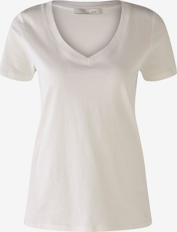 OUI - Camiseta 'CARLI' en blanco: frente