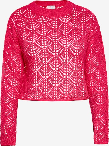 IZIA Sweater in Pink: front