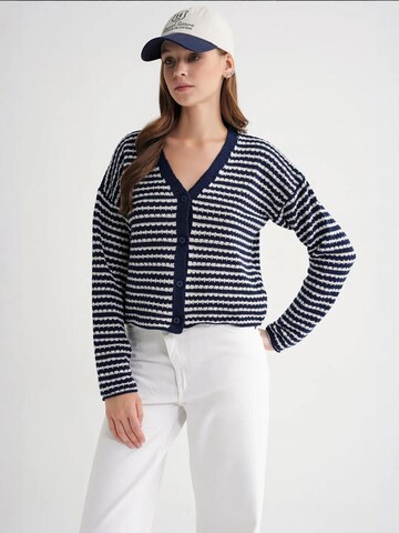 MixRay Strickjacke in Blau