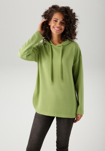 Aniston CASUAL Sweatshirt in Green: front