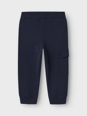 NAME IT Tapered Bukser 'Stitch' i blå