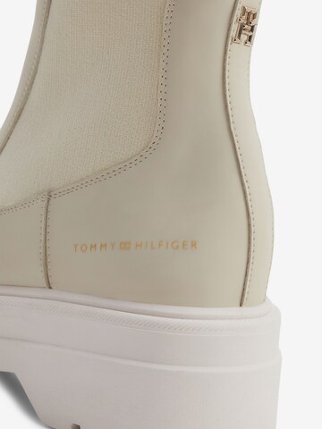 TOMMY HILFIGER Μπότες chelsea σε μπεζ