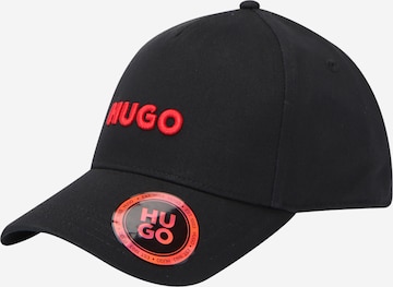 HUGO Кепка 'Jude' в Черный: спереди