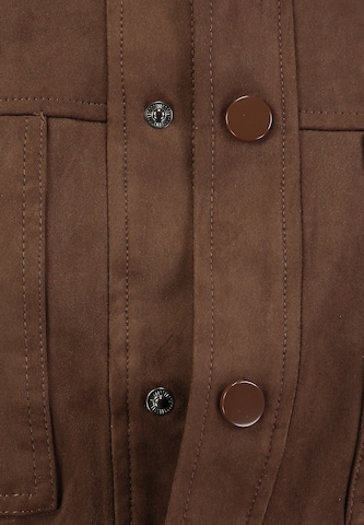 Regular fit Camicia ' BORDER ' di Key Largo in marrone