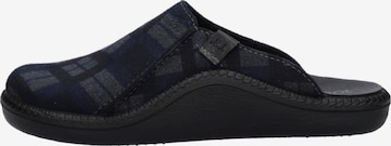 JOSEF SEIBEL Hausschuh Monaco H 15 in Blau: Vorderseite