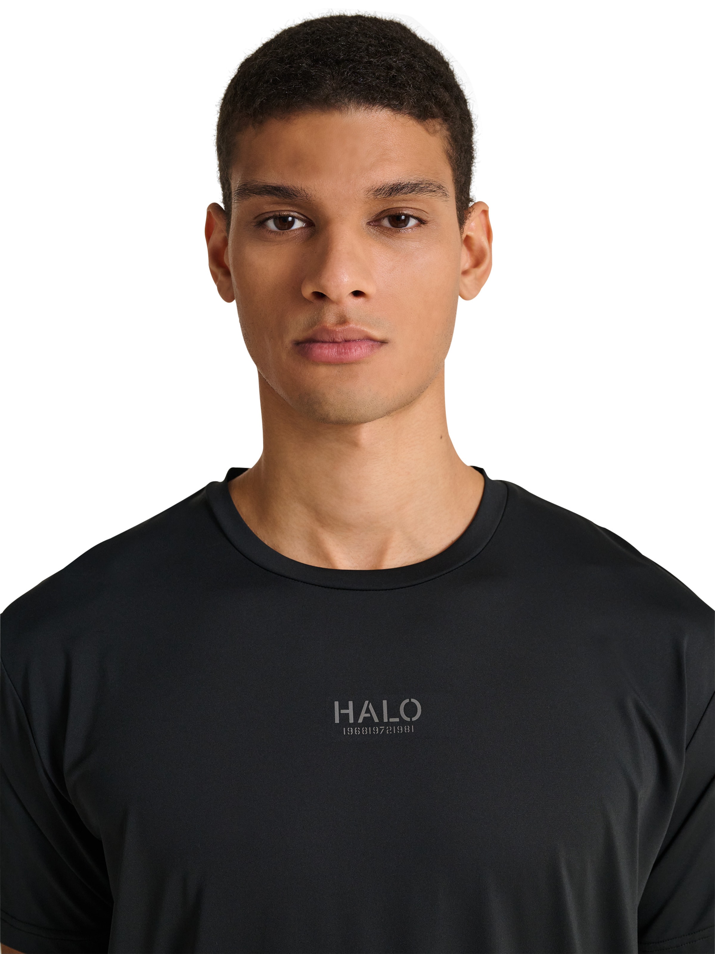HALO Shirt in Schwarz