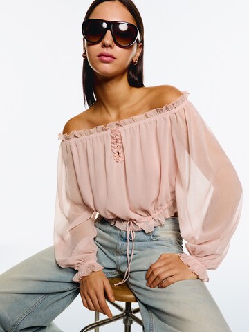 Bershka Blus i rosa: framsida