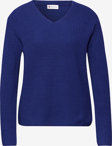 STREET ONE Pullover in Blau: Vorderseite