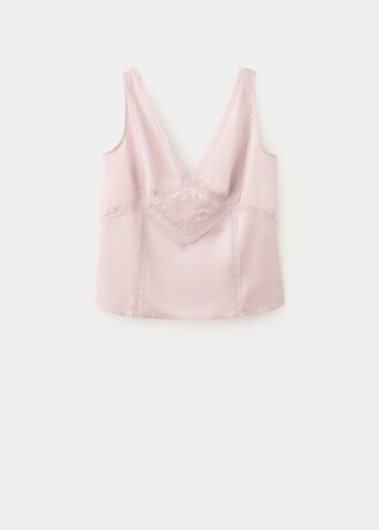 MANGO Pajama 'Shanti' in Pink