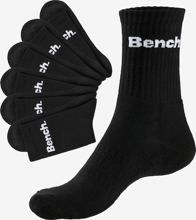 BENCH Sportsocken in schwarz / weiß, Produktansicht