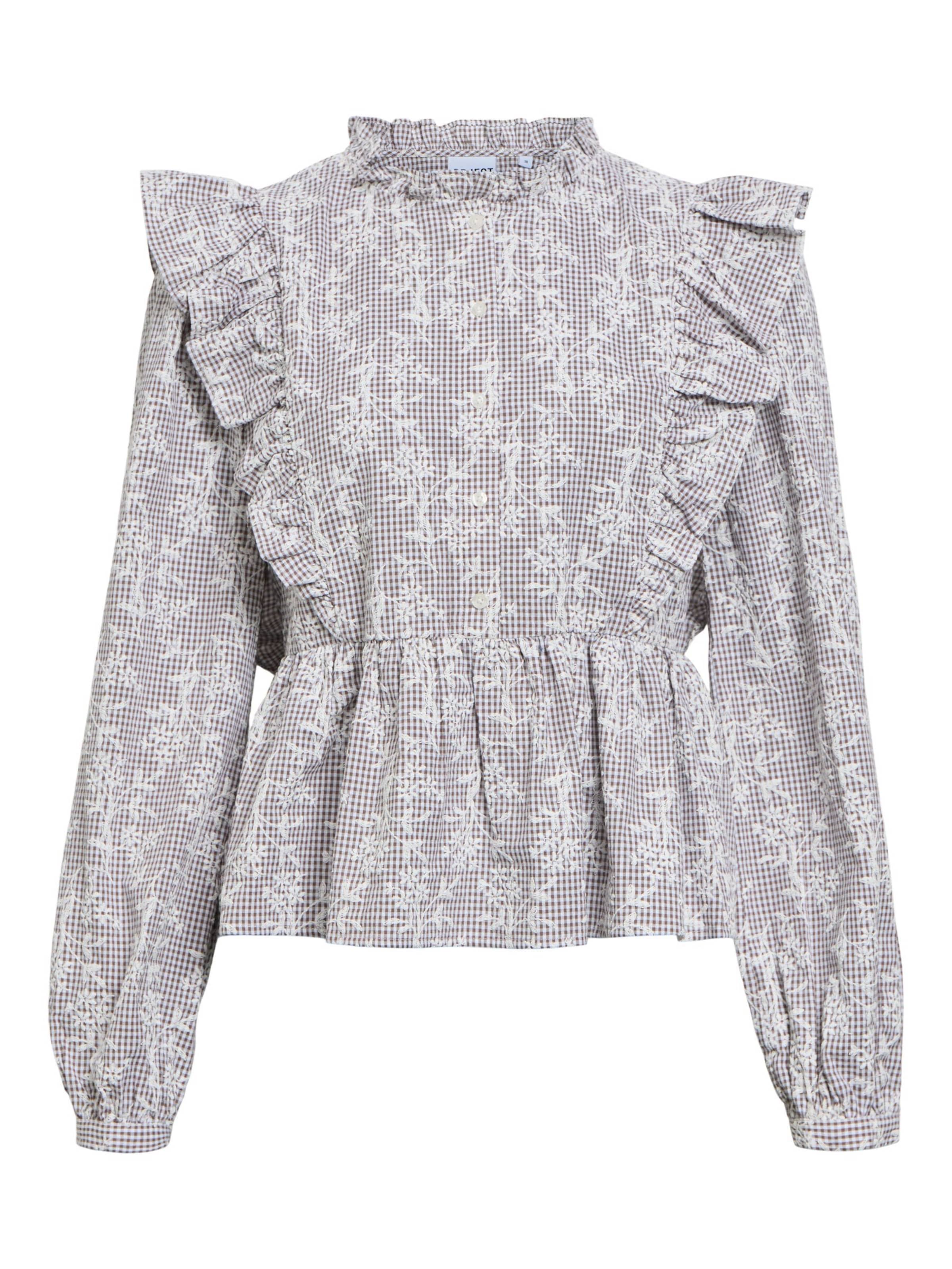 Chemisier 'OBJCiara' OBJECT en gris : devant