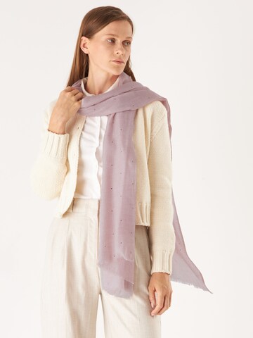 Écharpe CODELLO en rose : devant