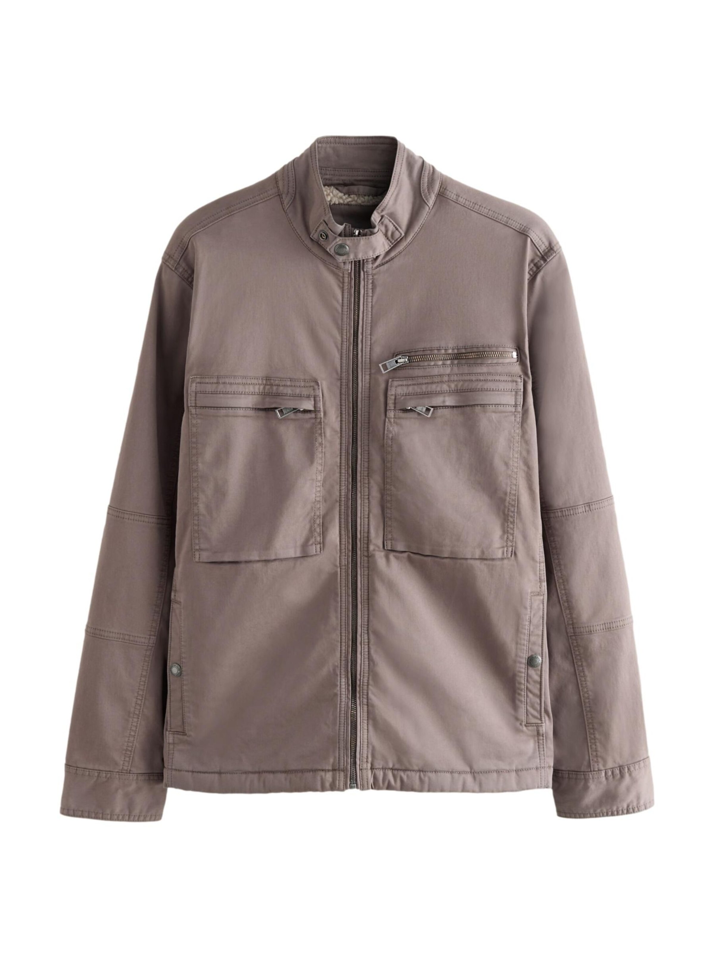 Next Демисезонная куртка в Серый: спереди