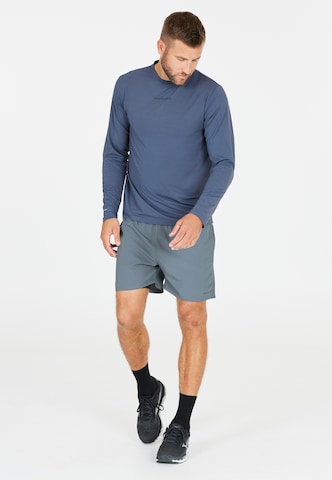ENDURANCE Regular Workout Pants 'Kros' in Blue