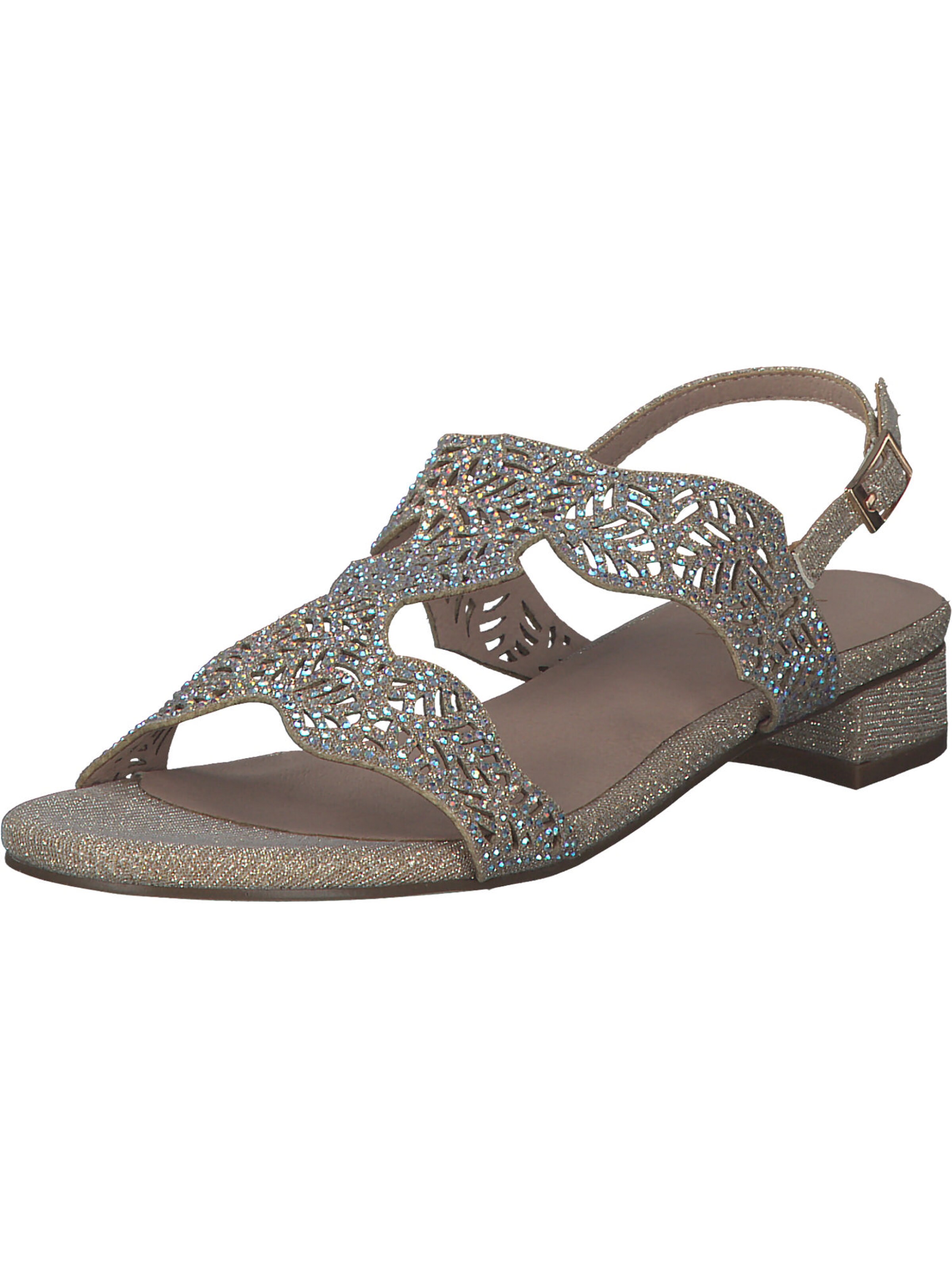 MENBUR Sandale '22418' in Grau: Vorderseite