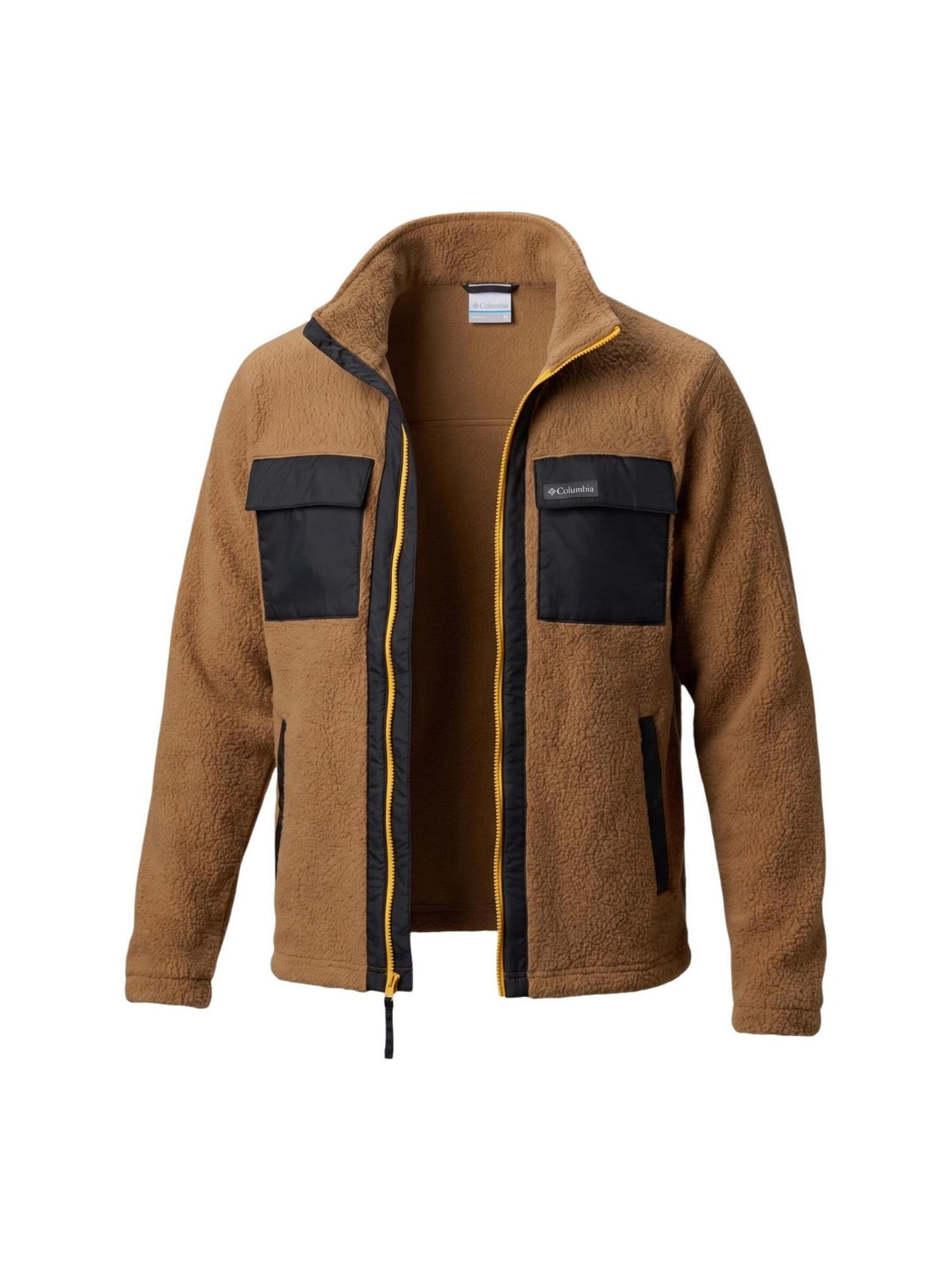 COLUMBIA - Casaco de velo funcional 'Juniper Peak' em castanho: frente