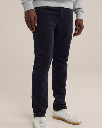 WE Fashion Slimfit Nadrág - kék