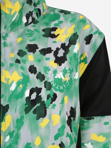 ADIDAS BY STELLA MCCARTNEY Спортно яке 'Printed ' в сиво