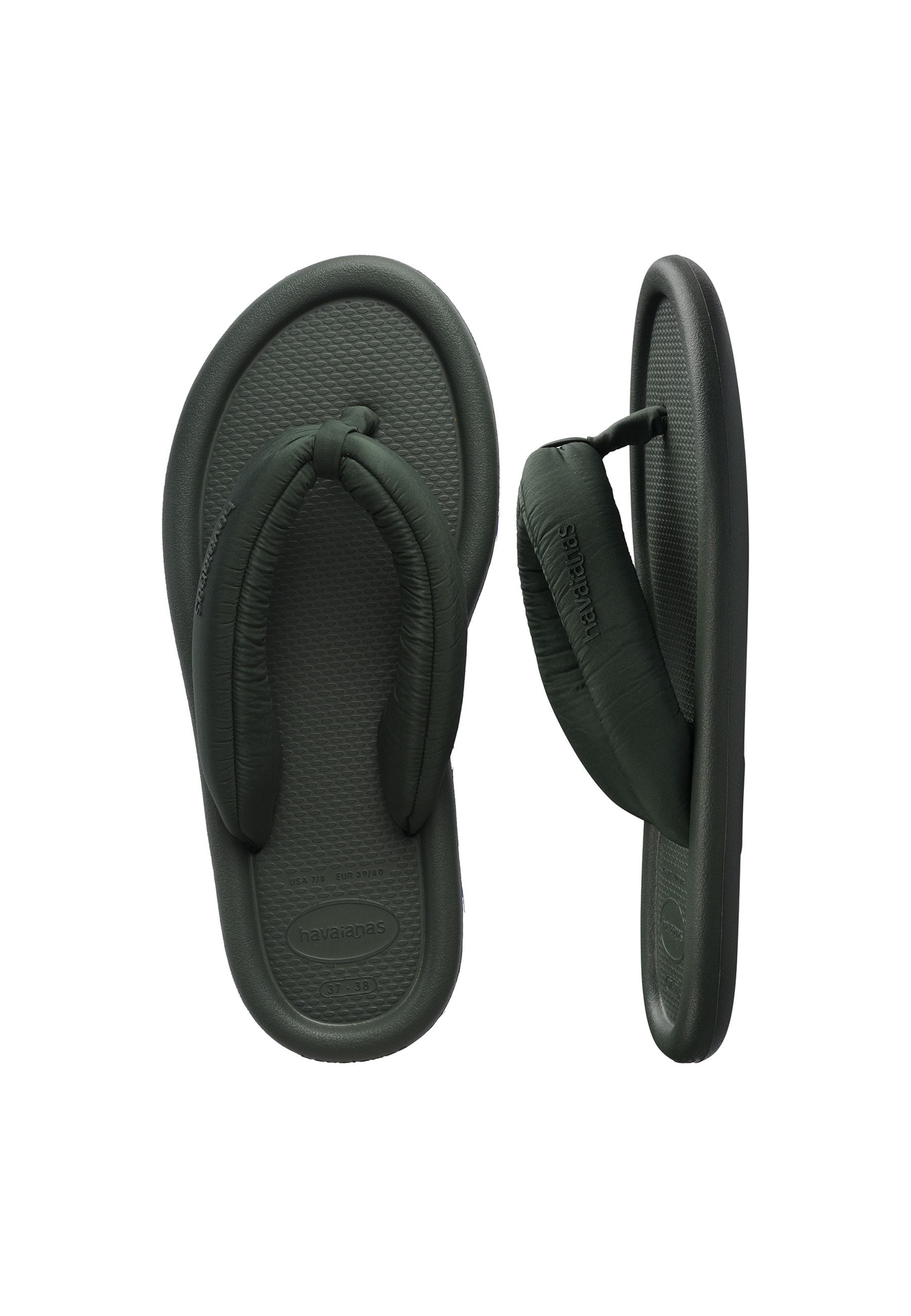 HAVAIANAS Japonki 'Maxi Puffed Up' w kolorze zielony